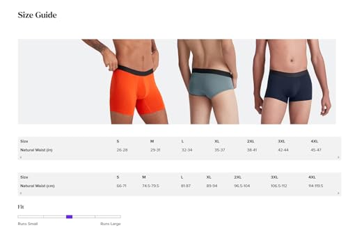 MeUndies – Men’s Ultra Soft Micro Modal Moisture Wicking Boxer Brief – Men’s Underwear – 3 Pack (US, Alpha, Medium, Regular, Regular, Black)