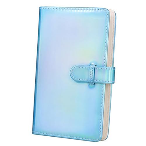 HOOTNEE Picture Album Photos Book Shiny PU Cover for Family Travel Wedding Memories Lightweight Holds Pictures for Keepsakes