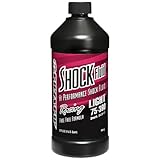 Maxima (58901L) 75/390 Light Grade 3WT Zero Drag Formula Racing Shock Fluid - 1 Quart