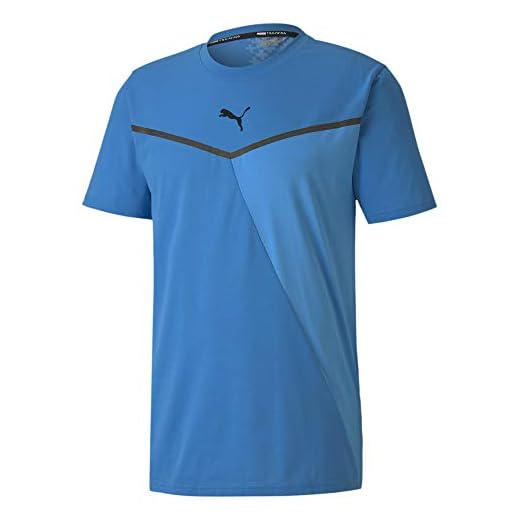 PUMA Train Thermo R+ BND Short Sleeve tee Camiseta, Hombre, Nrgy Blue, L