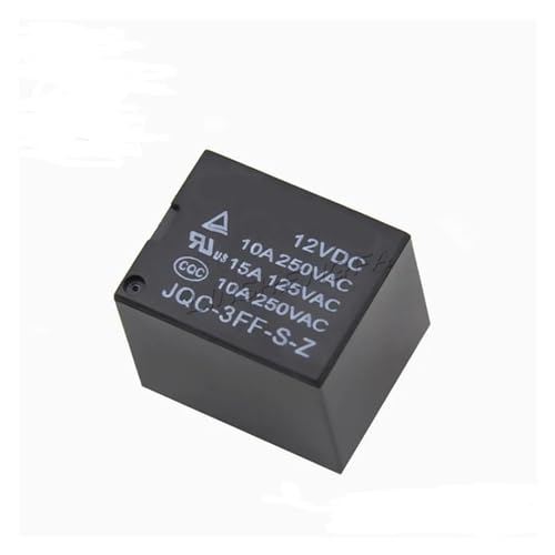 Relais JQC-3FF-SH 12VDC commutation stable 10A pour automatisme - 4