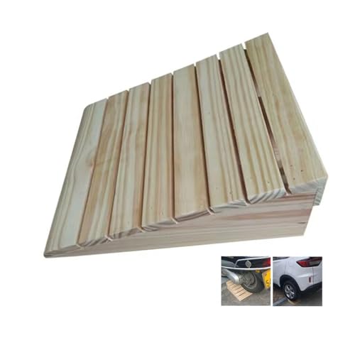 Rampas de madera portátiles 7-15 cm para bordillos miniatura 1