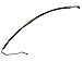 Auto Pro USA PSH1021 Power Steering Hose-Pressure; 1965-1966 Ford Mustang