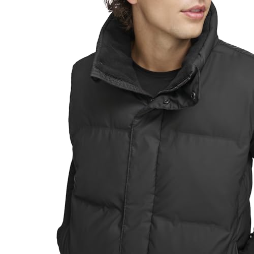 Image of DKNY Men's Quilted Tech Hooded Puffer