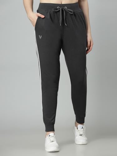 Image of UZARUS Women's Joggers Stretchable Pants | Slim Fit Casual Joggers for Women | Straight Relaxed Fit | Gym Pants