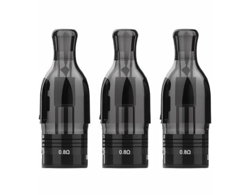 Lot de 3 Pods rechange eRoll Nano - compatible avec Kit eRoll Nano (Sans e-liquide, sans Nicotine ni Tabac) (0.80 ohm)