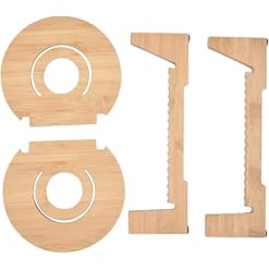 Eivdru Support de Disque Vinyle, Support de Rangement en Bambou pour Disques Vinyles, Présentoir Vintage pour Album de… - Les Beatles, Paul McCartney, John Lennon, RIngo Starr, George Harrison Eivdru Support de Disque Vinyle, Support de Rangement en Bambou pour Disques Vinyles, Présentoir Vintage pour Album de… – Image 5