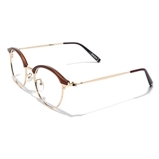 CGID 2019 nya mode glasögon utan syntjocklek för kvinnor och män High End metall med Tr90 ram glasögonställ UV400 klara glas