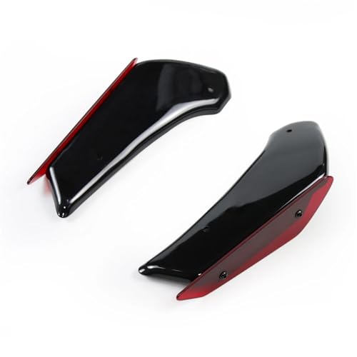 Vent garniture becquet Honda CBR500R 2019-2023 aileron latéral et couvre guidon rouge