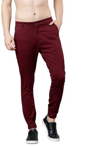Image of Highlander Men's Tapered Fit Cargo Trousers| Stylish & Comfortable for Casual, Travel & Active Wear
