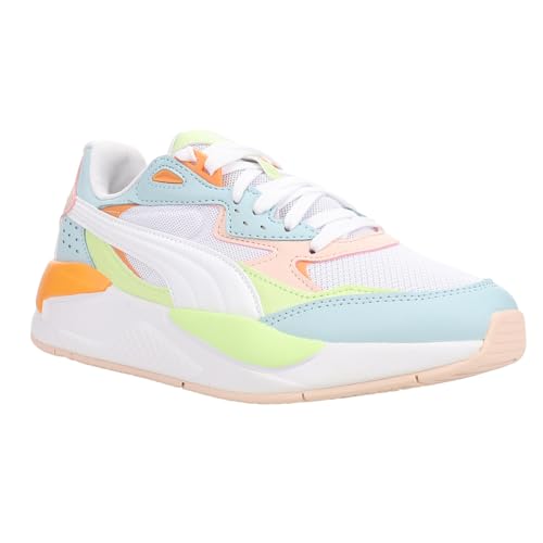 PUMA Womens X-Ray Speed Lace Up Sneakers Shoes Casual - Blue, Green, White - Size 8 M2