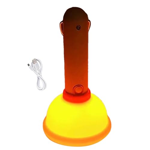 Silicone Night Light | Energy Saving Nightlight,Novelty Plunger Night Light Nursery Sleeping Lamps for Hallway Corridor