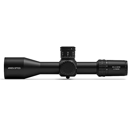 Arken Optics SH4GEN2 4-16X50 Rifle Scope FFP VPR Illuminated Reticle with Zero Stop - 34mm Tube (MIL) - Thumbnail 3