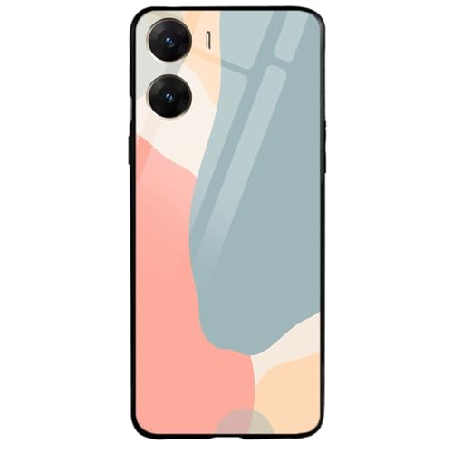 Image of COLORflow Back Cover Compatible with Vivo V29E 5G | Stone Marble | Shockproof TPU Bumper Cover with Camera Protection Back Cover