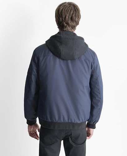 Image of DKNY Men's Water Resistant Hooded Durable Casual Jacket