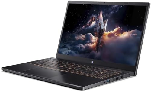 Nitro V 15,6" FHD IPS 165Hz Gaming Laptop, Intel Core i7-13620H, NVIDIA GeForce RTX 5050, Windows 11 Home, con tappetino per mouse (16GB RAM, 1TB PCIe SSD) - Notebook - Immagine 2