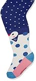 Catimini Baby-Mädchen Collants Pour Strumpfhose, Blau (Royal Blue 45), 9-12 Monate (Herstellergröße: 19/22)