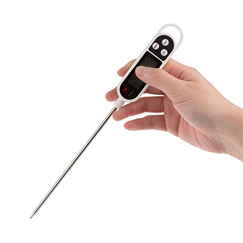 Termômetro Culinário Digital Espeto Alimento Bebida Cozinha 33300