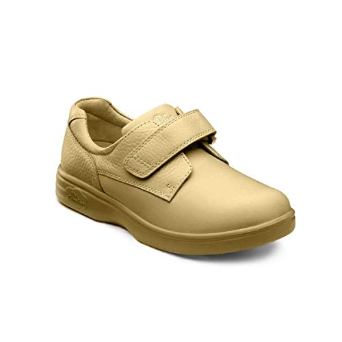 Dr. Comfort Annie X Diabetic Therapeutic Walking Shoes Women-Double Depth Shoes with Gel Inserts, Beige 8.5 X Wide (E/2E)