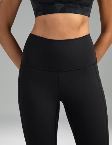 Image of Colorfulkoala Essential 7 /8 Leggings with Pockets | Yoga Pants for Women, Buttery Soft, Tummy Control, Workouts, Pilates, Casual, Gym, Athleisure, 25 inch Inseam