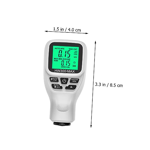 Medidor Digital de Espesor de Recubrimientos Automotriz STOBAZA para Materiales Ferrosos, Herramienta de Medición Versátil con Apagado Automático para Laboratorios, Talleres y Uso Exterior miniatura 2