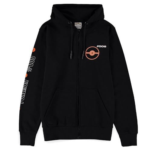 Dracaufeu Hoodie Zipper Homme L sweat à capuche Pokémon veste zippée