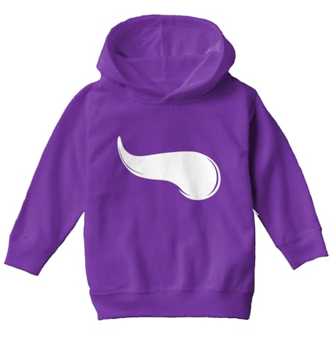 Haase Unlimited Viking Horn - Sports Football Team Toddler/Youth Fleece Hoodie