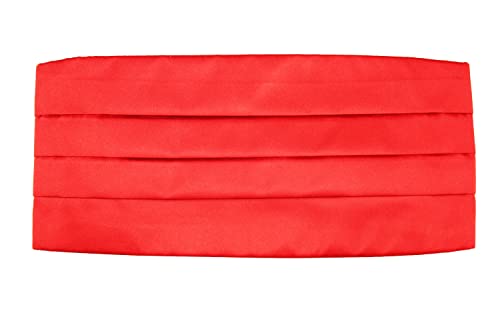 Image of TIE STUDIO Men's cummerbund, pocket square bowtie combo | micro | Superior finishing | Packaging - White Box | Size - adjustable & standard | pack of 3 |