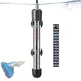 HITOP 50W Adjustable Aquarium Heater, Submersible...