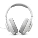 JBL Quantum 100M2 - Wired Over-Ear Gaming Headset with omnidirectional, Detachable mic with Mute Option and Fabric-Covered Memory Foam Ear Cushions, Compatible with All Platforms (White)
