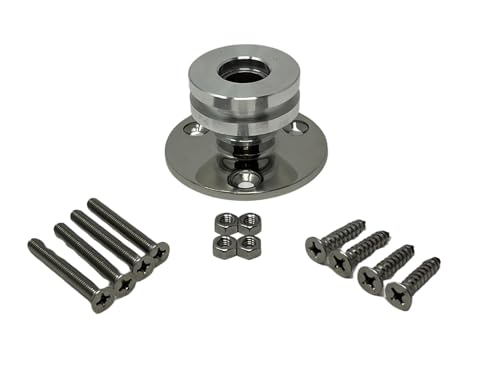 Marine-Grade Fixed Mount for Starlink Mini Antenna - Flat Dish Base Perfect for Boats, Yachts, Sailboats, and Trawlers (LM-SMINI-FX)