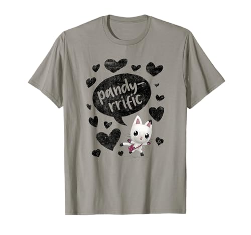 T-shirt Gabby's Dollhouse Pandy Paws vêtement souple anti-irritation