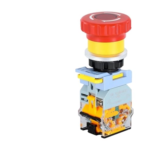 Bouton d'arrêt d'urgence lumineux 12V style B pour démarreur