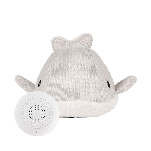 Flow Amsterdam Peluche bruits Blancs Rechargeable Moby la Baleine Gris