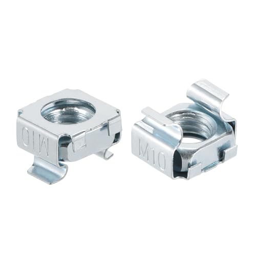 Quarkzman M10 Käfigmutter 5Stk Silber