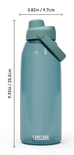 Image of CamelBak Thrive Chug Water Bottle, High Flow Lid Design for Quick Everyday Hydration and Active Use, 50oz, Cove