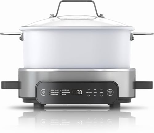 Foodi Everyday PossibleCooker 6-in-1 Multi Cooker – Family-Sized One-Pot Meals, Sear, Saute, Rice, Pasta & More