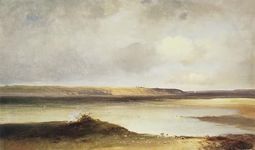 Affiche impression d'art Il Fiume Aleksey Savrassov tableau décoration murale toile