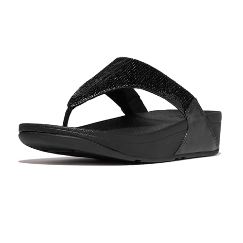 Image of FitFlop Women's, Lulu Sequin Thong Sandal