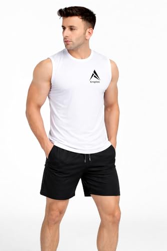 Image of Stylish Vest for Men | Vest for Boys - Perfect for Gym Workouts,| Men's Tank Top Regular fit|Cotton Combo Pack of 3 Sports Vest