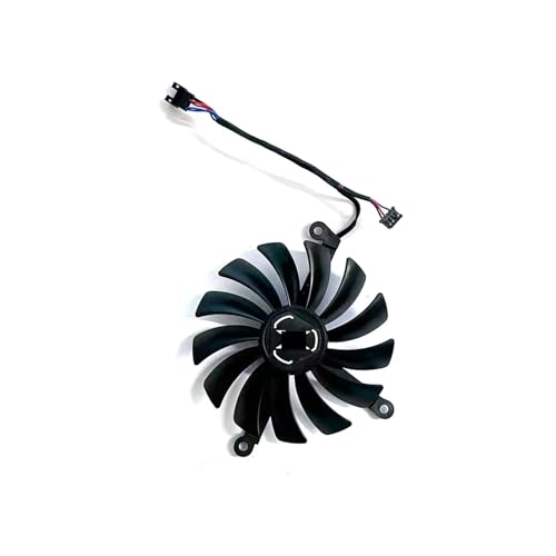 CF1015U12S 1X95MM 2X87MM Compatible with RX 6700XT 6750XT GPU Fan Compatible with309 Radeon RX 6700 XT 12GO Graphics Card Fan Computer cooling part(G)