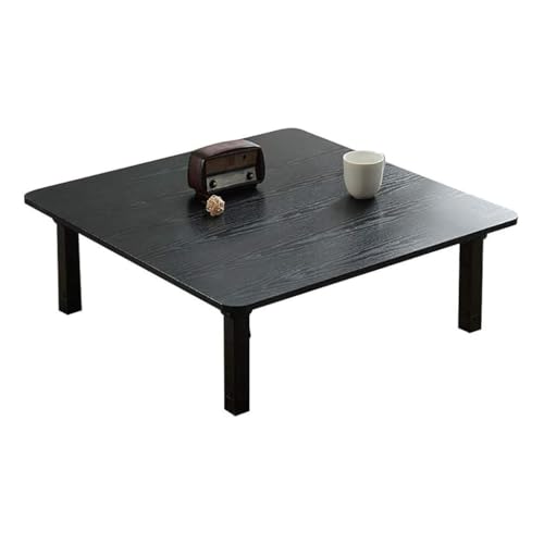 Table basse ronde de style japonais pour coin lecture et baie vitrée