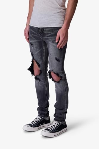 mnml Men's X738 Chewed Up Denim2