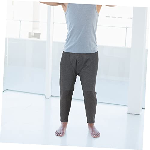 Outanaya 1Pc Leggings Masculinas Roupas Íntimas Quentes De Inverno Calças Térmicas Leggings De Outon