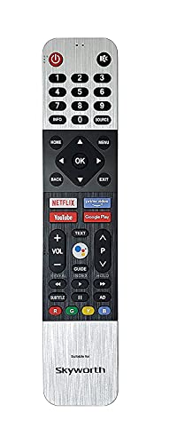 Image of LED /LCD Smart TV Remote Control with Netflix, YouTube & Google Play Functions, Compatible for Skyworth LED /LCD TV (Without Voice Function)