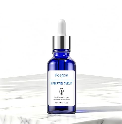 GHK-Cu Copper Peptide Hair Care Serum Hair growth serum containing biotin and arginine enhances luster reduces damage and strengthens root care suitable for all types