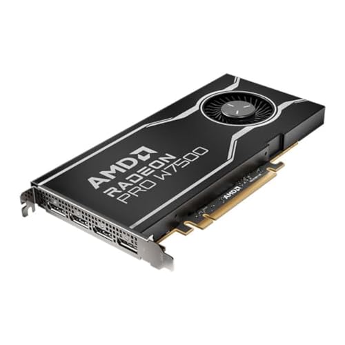 AMD Radeon Pro W7500 Graphic Card - 8 GB GDDR6 - Full-Height, Desktop, DisplayPort Video Output Interface by AMD - Used condition - US$361.26