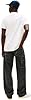 Tommy Jeans Men's TJM Slim Linear Ss Tee 2Pck Ext Dm0Dm22316 S/S T-Shirt, Multi (Ecru/Black), L #3