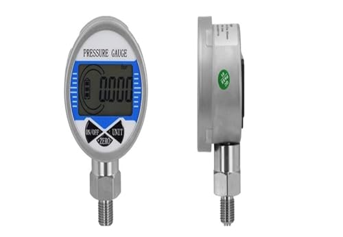 Manómetro digital LCD para aire y combustible con dial de 60mm y conexión M20 2
