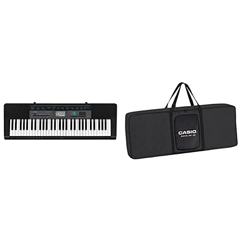 Image of Casio Ctk-2550 61-Key Portable Keyboard, Black With Carry Case